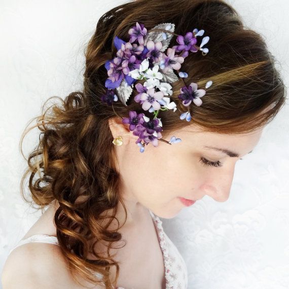 Violet Side Ponytail