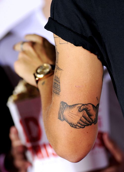 Handshake Tattoo