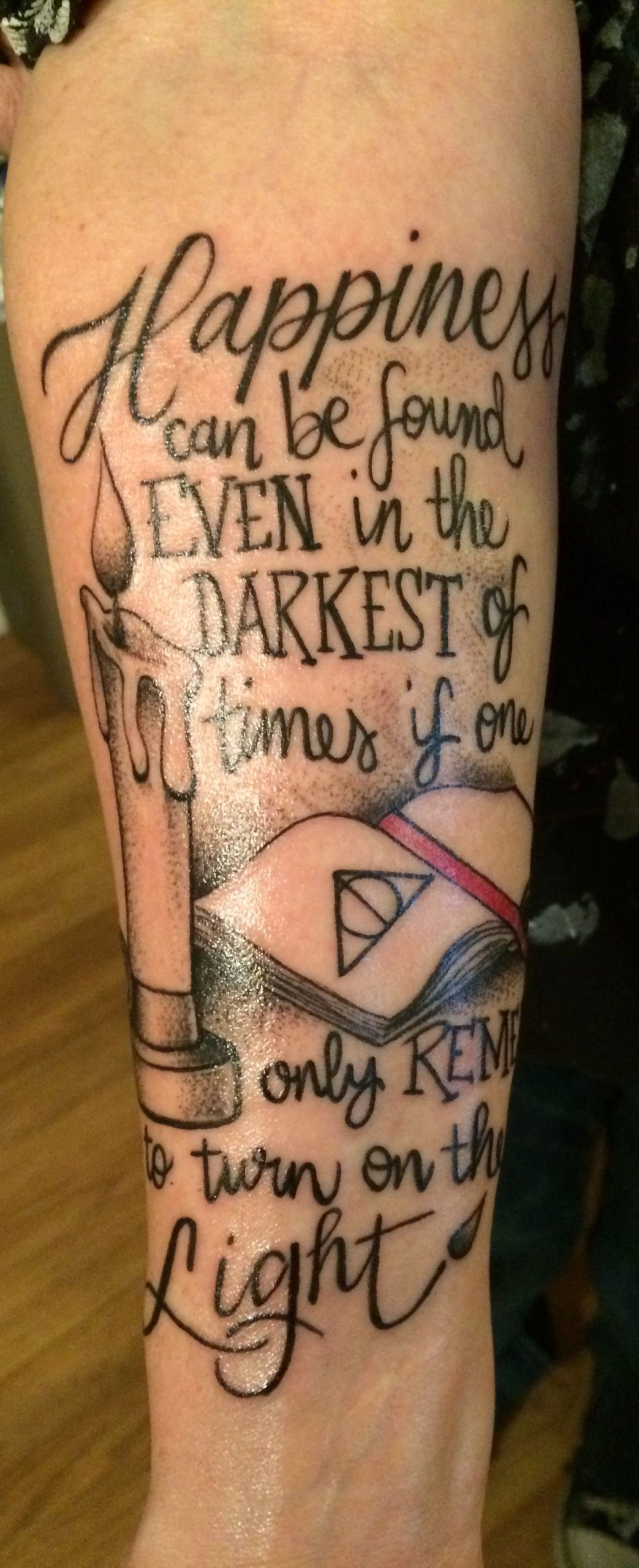 Quote Tattoos by Harry Potter