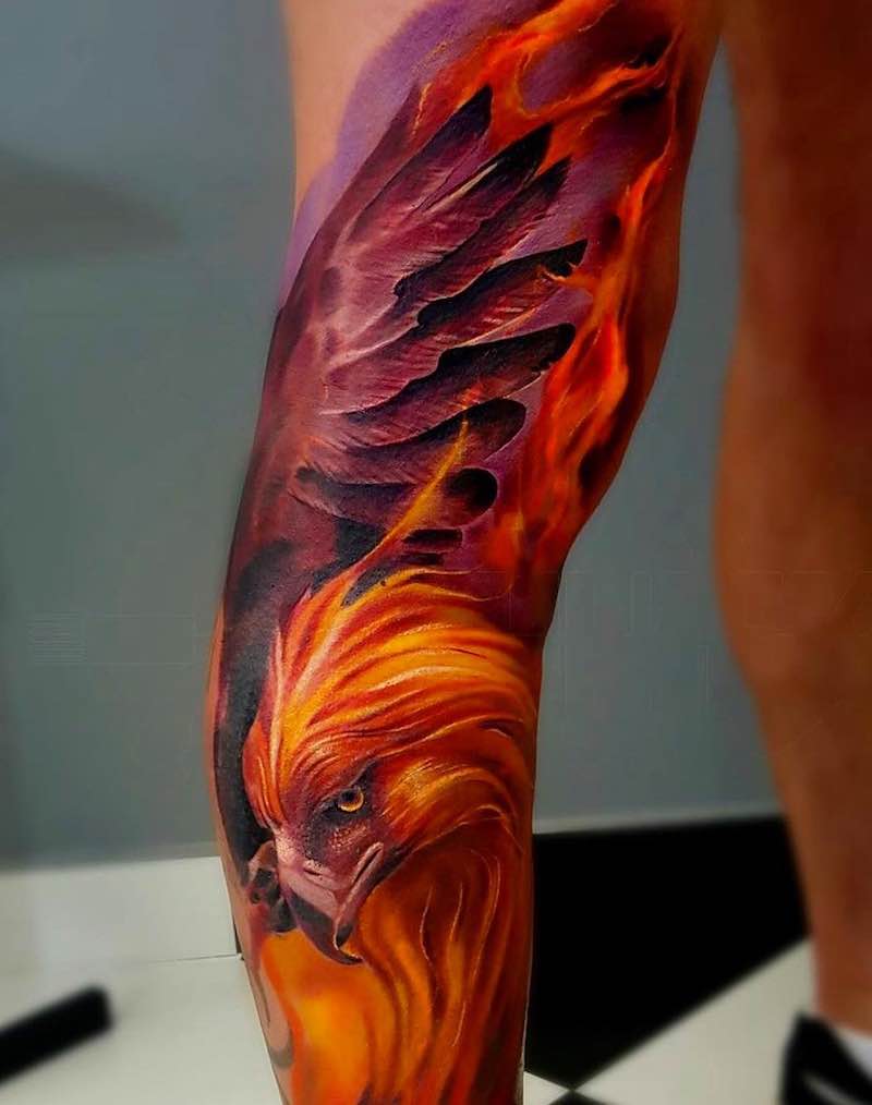 30 Mythical Phoenix Tattoos - Represent Immortality, Rebirth and resurrection of hope 27 Realistic Phoenix Tattoo