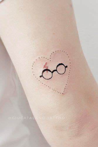 Tattoo of Harry Potter Glasses