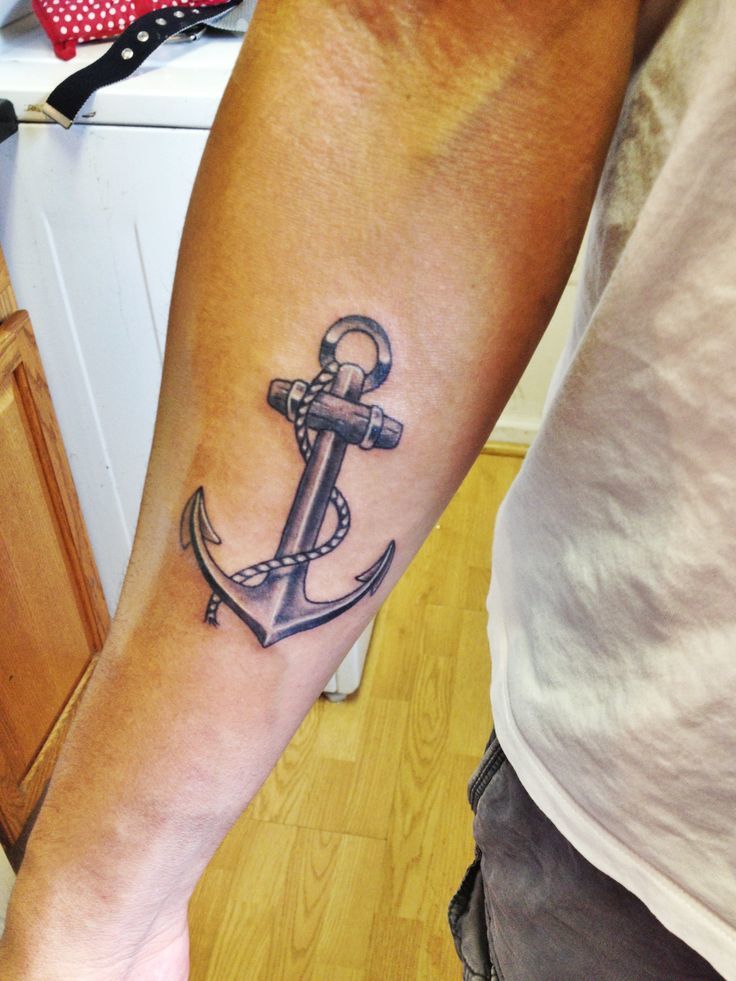 Typical Anchor Tattoo