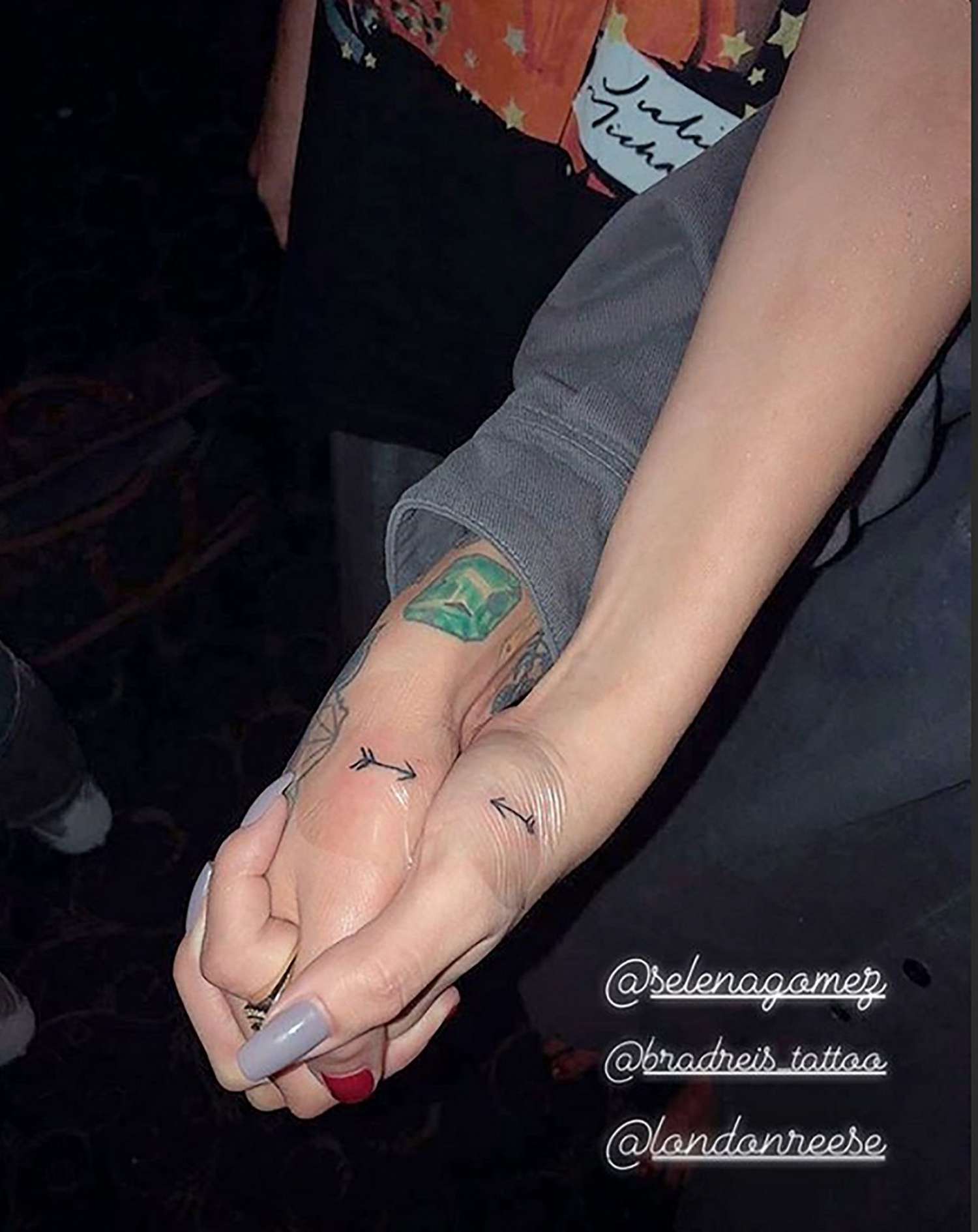 All the Tattoos That Selena Gomez Has - 16 Inspirations for Selenators 4 match