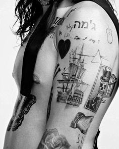 A Guide to More than 51 Tattoos That Harry Styles Has - For All the Harries Out There Top Beauty Magazines
