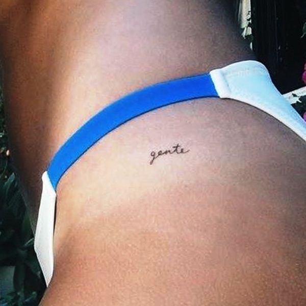 A Guide to All The Tattoos That Hailey Baldwin Bieber Has Inked Her Skin With - Celebrity Tattoos 14 A Guide to All The Tattoos That Hailey Baldwin Bieber Has Inked Her Skin With - Celebrity Tattoos Top Beauty Magazines