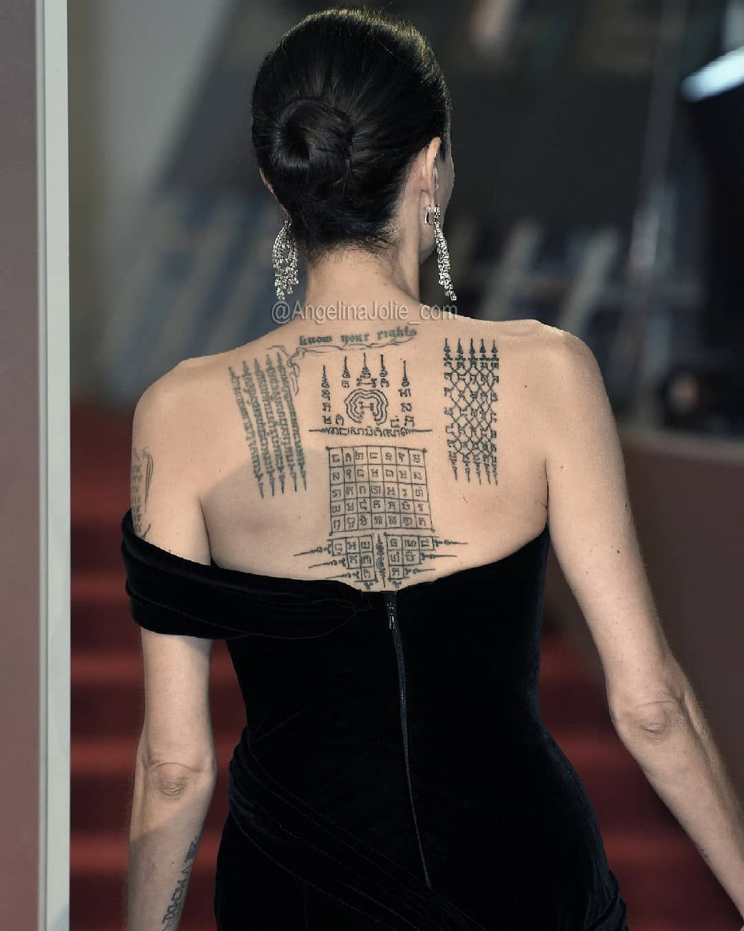 Angelina Jolie Tattoos 