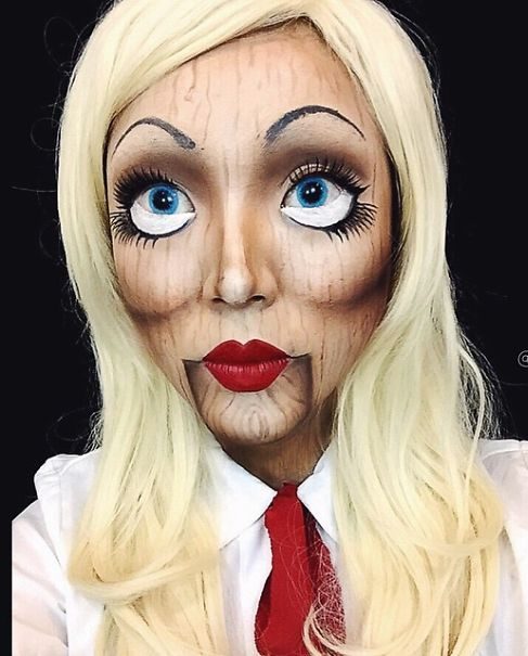 Dolling Up for Halloween: Creepy Doll Makeup Ideas 2023 7 doll halloween makeup