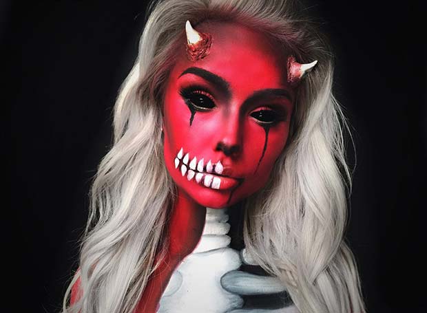 Dare to Be Dark: Sinfully Stylish Devil Makeup Ideas For Halloween 2023 Top Beauty Magazines