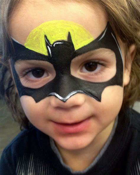 batman makeup for kids