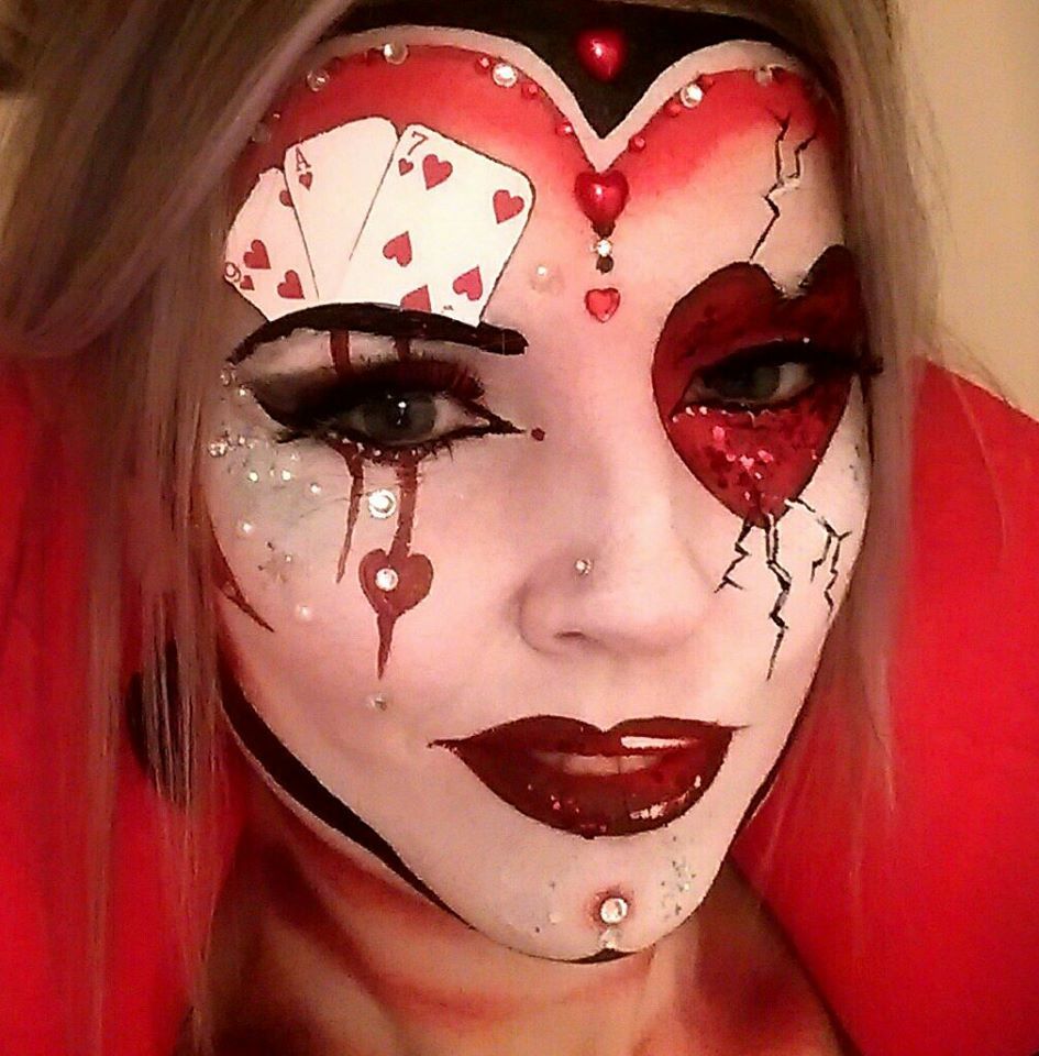 Queen of Hearts look for Halloween