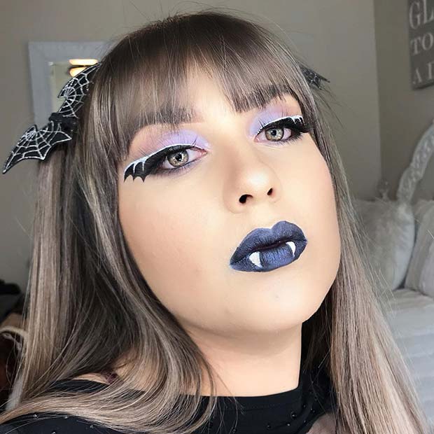 Bewitching Bat Makeup: 22 Spooky Halloween Looks For 2023 17 Spooky Bat Makeup