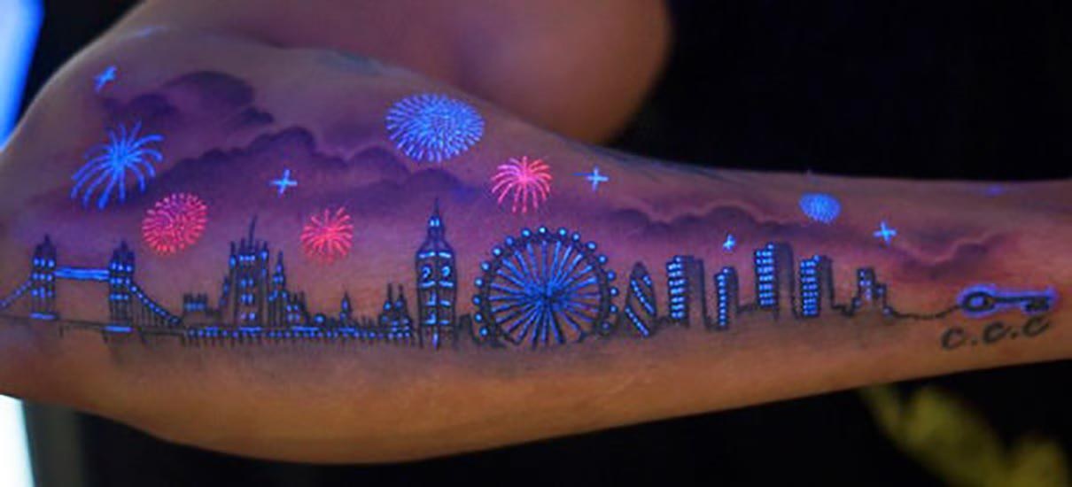 Glow In The Dark Tattoos - All That You Need To Know About UV Tattoos, Blacklight Tattoos Top Beauty Magazines