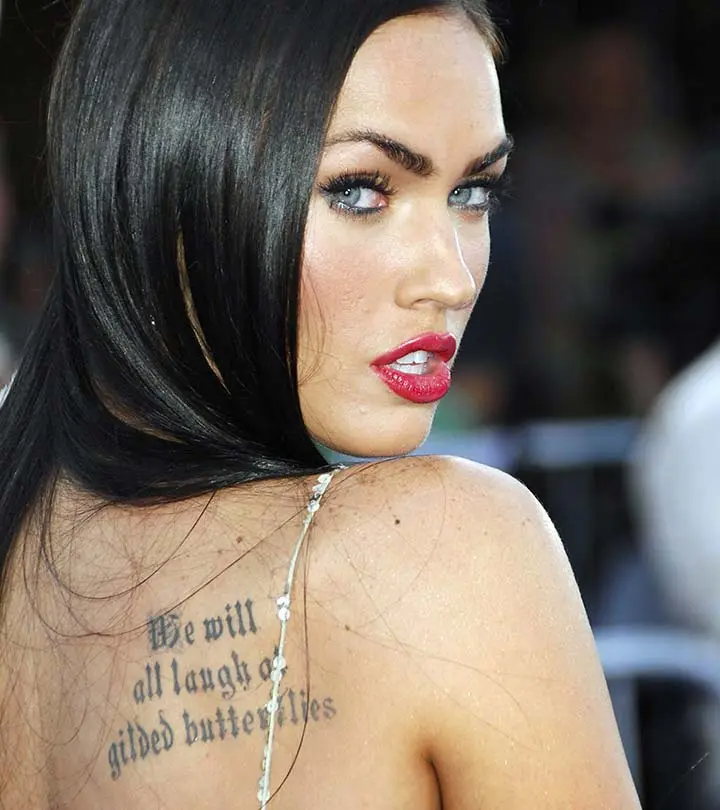 Unveiling Megan Fox: A Deep Dive into Her Enigmatic Tattoos 2 Unveiling Megan Fox: A Deep Dive into Her Enigmatic Tattoos Top Beauty Magazines