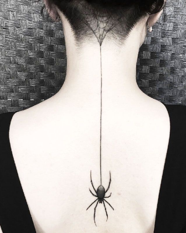 Threaded Whispers: Tattoos of Spider Symbolism Top Beauty Magazines