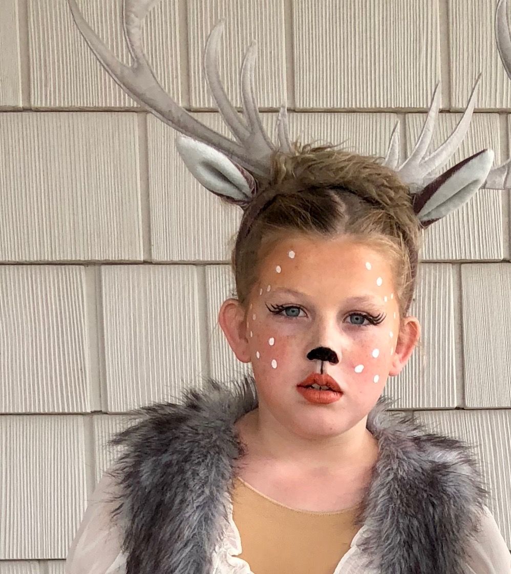 deer makeup for kids