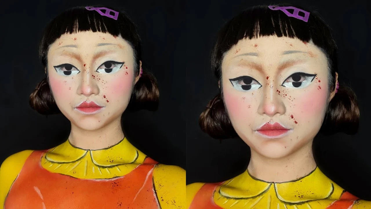 Dolling Up for Halloween: Creepy Doll Makeup Ideas 2023 17 doll halloween makeup