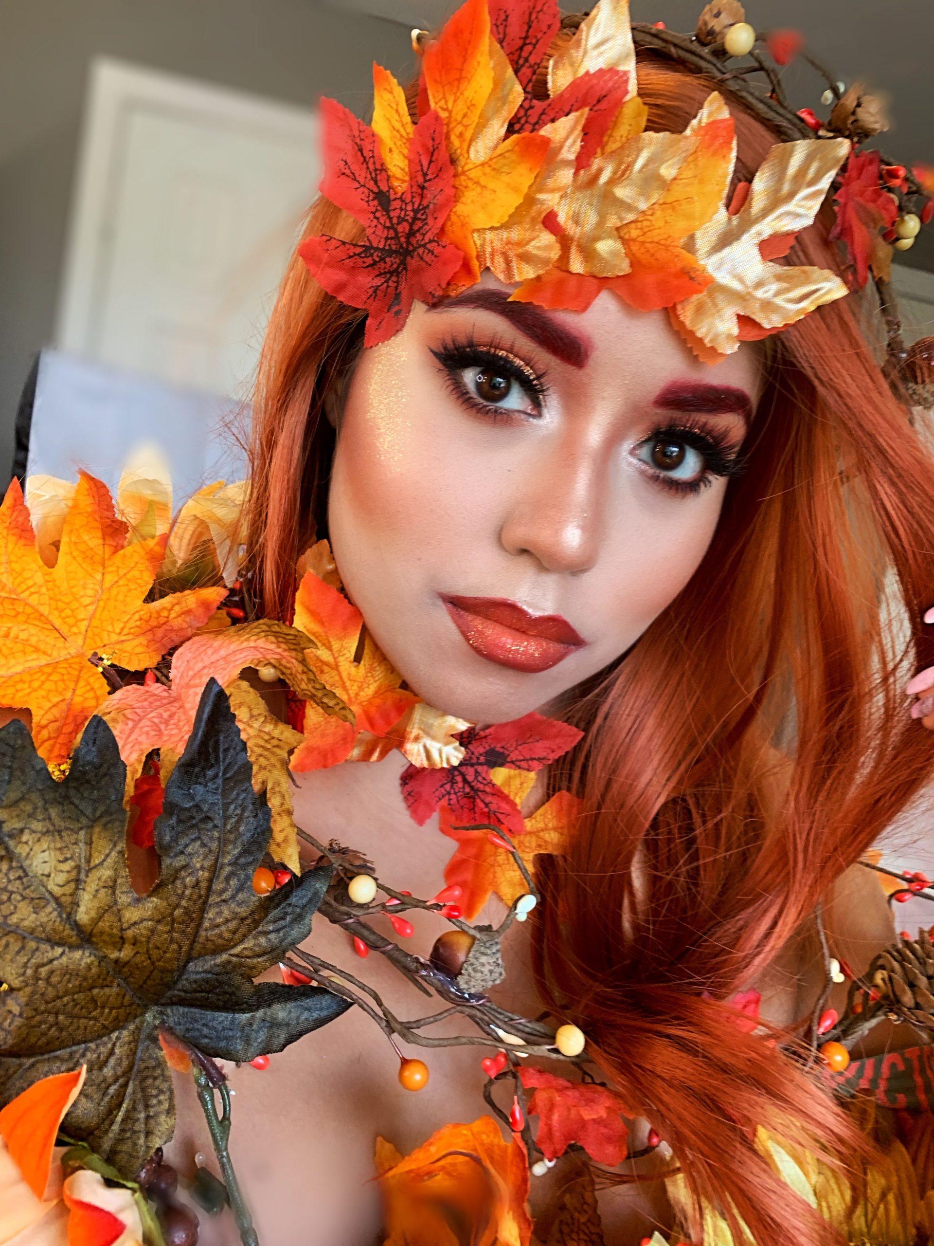 Ethereal Beauty: Fairy-Inspired Halloween Makeup Ideas For 2023 17 Autumn Leaf Fairy Makeup