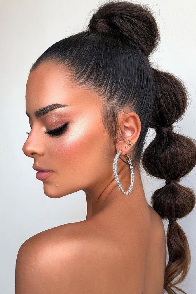 30 Braided Hairstyles for Every Occasion 17 Bubble Braid