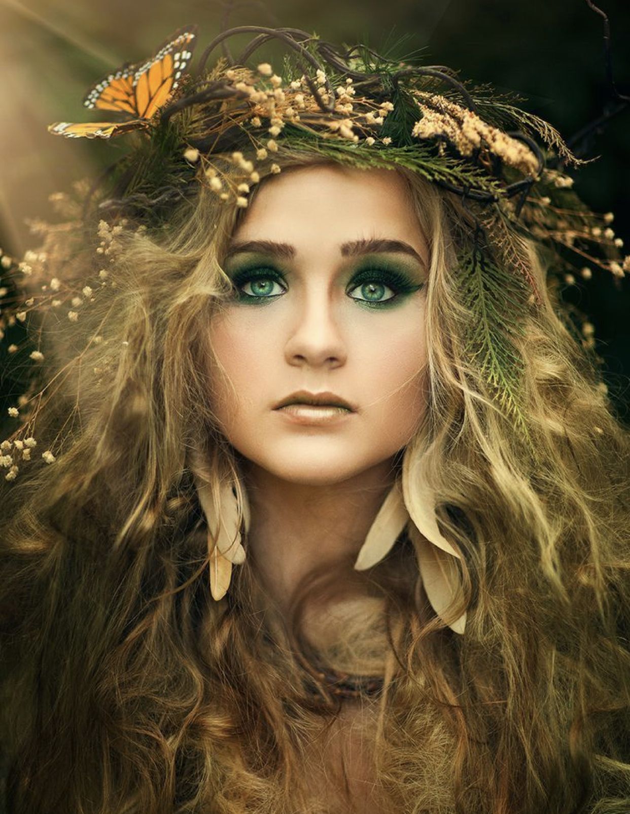 Ethereal Beauty: Fairy-Inspired Halloween Makeup Ideas For 2023 6 Classic Woodland Fairy for Halloween