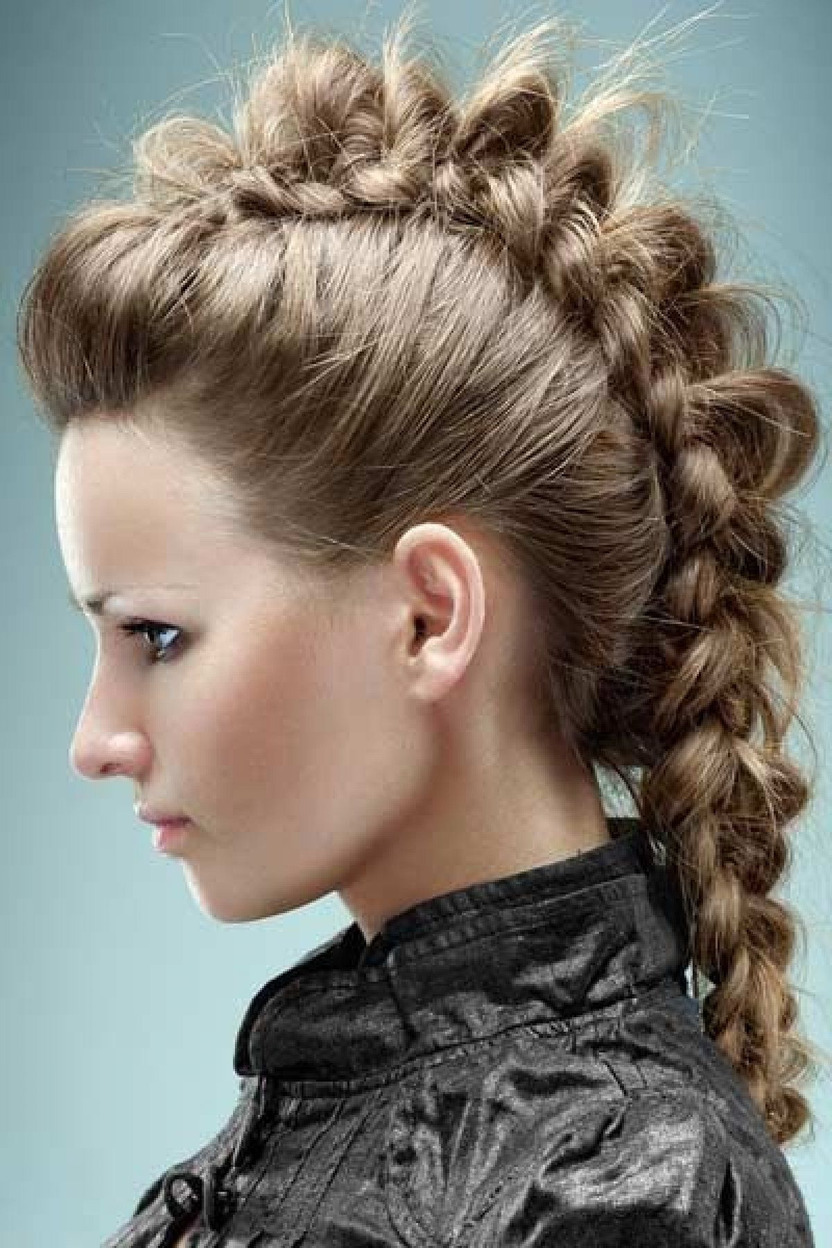 French Mohawk Braid