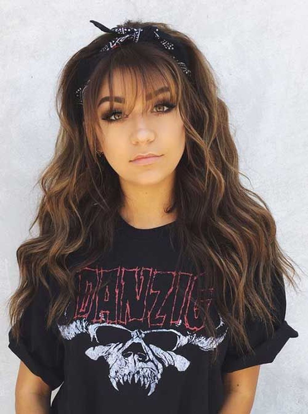 20 Stylish Bandana Hairstyles to Try Today 13 Front Wisp Bandana Hairstyle
