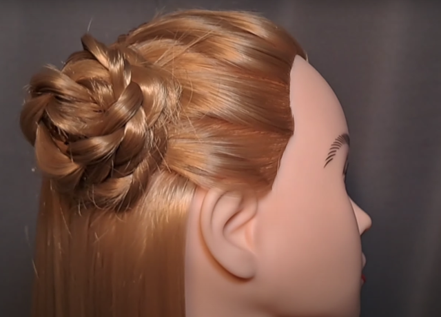 Cute Headband with Rose Bun: A Step-by-Step Guide