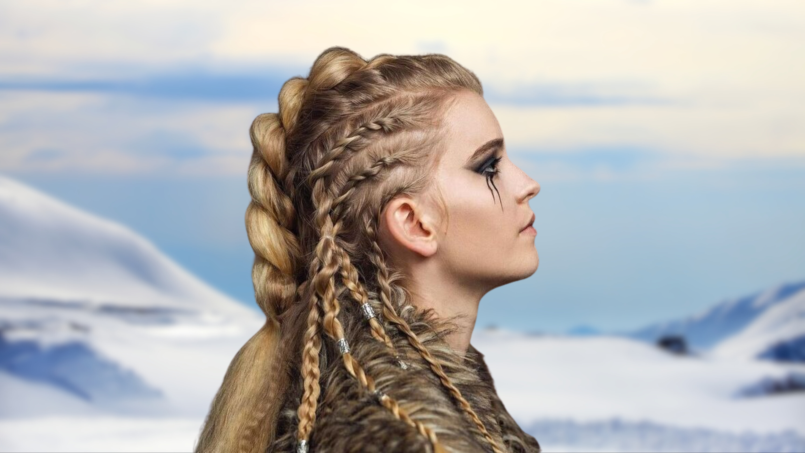 Braids, Beads, and Boldness: 30 Viking Hairdos for Ladies