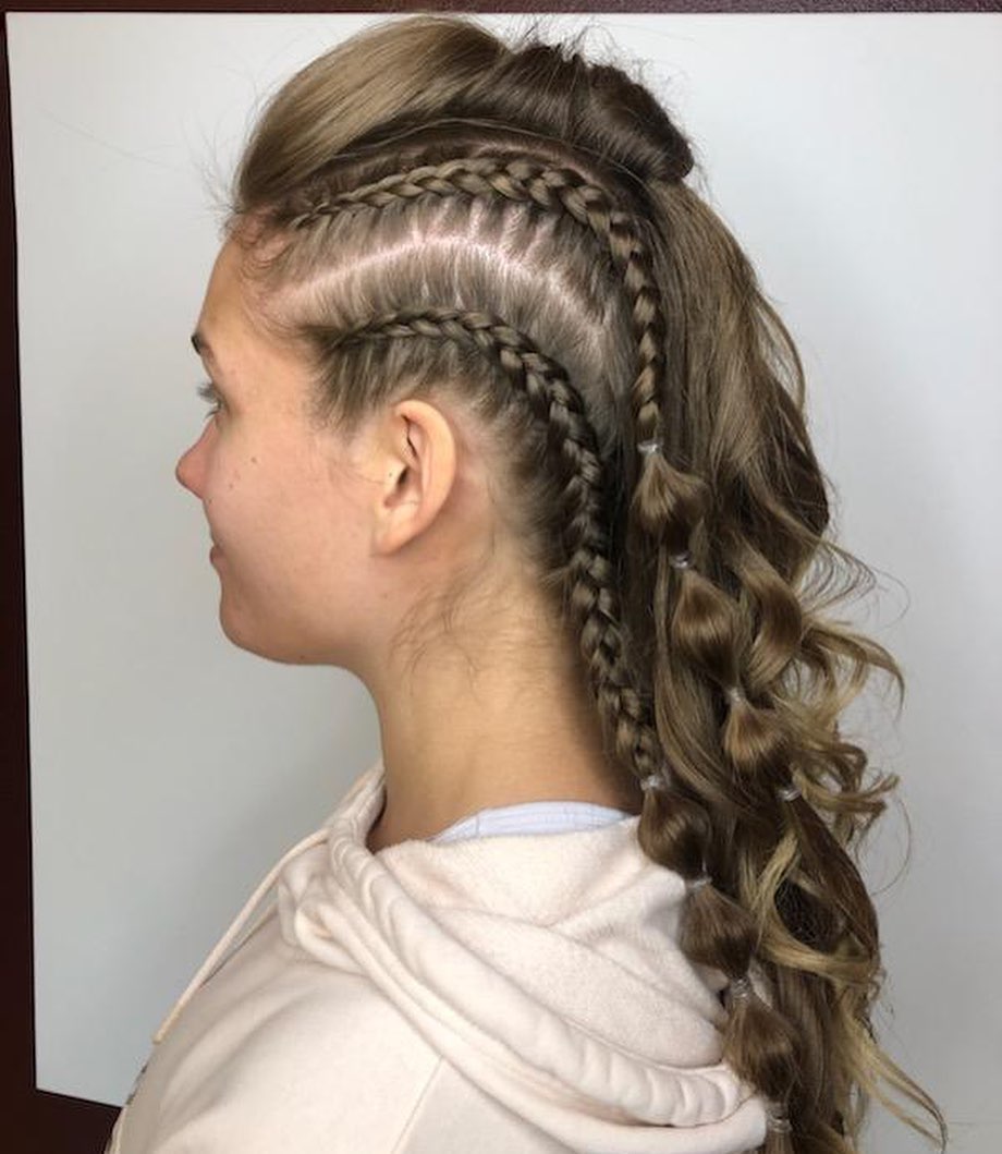 Braids, Beads, and Boldness: 30 Viking Hairdos for Ladies 18 Braids, Beads, and Boldness: 30 Viking Hairdos for Ladies Top Beauty Magazines