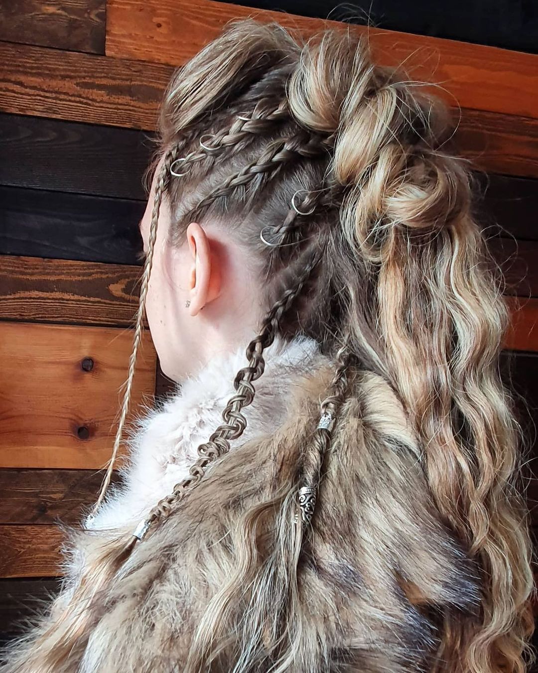 Braids, Beads, and Boldness: 30 Viking Hairdos for Ladies 8 Braids, Beads, and Boldness: 30 Viking Hairdos for Ladies Top Beauty Magazines