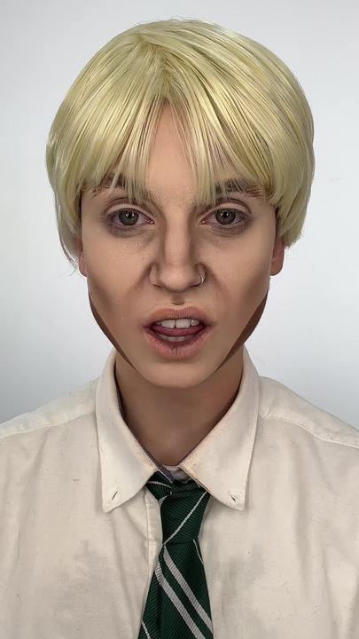 Magical Harry Potter Halloween Makeup Transformations 2023 14 draco malfoy makeup