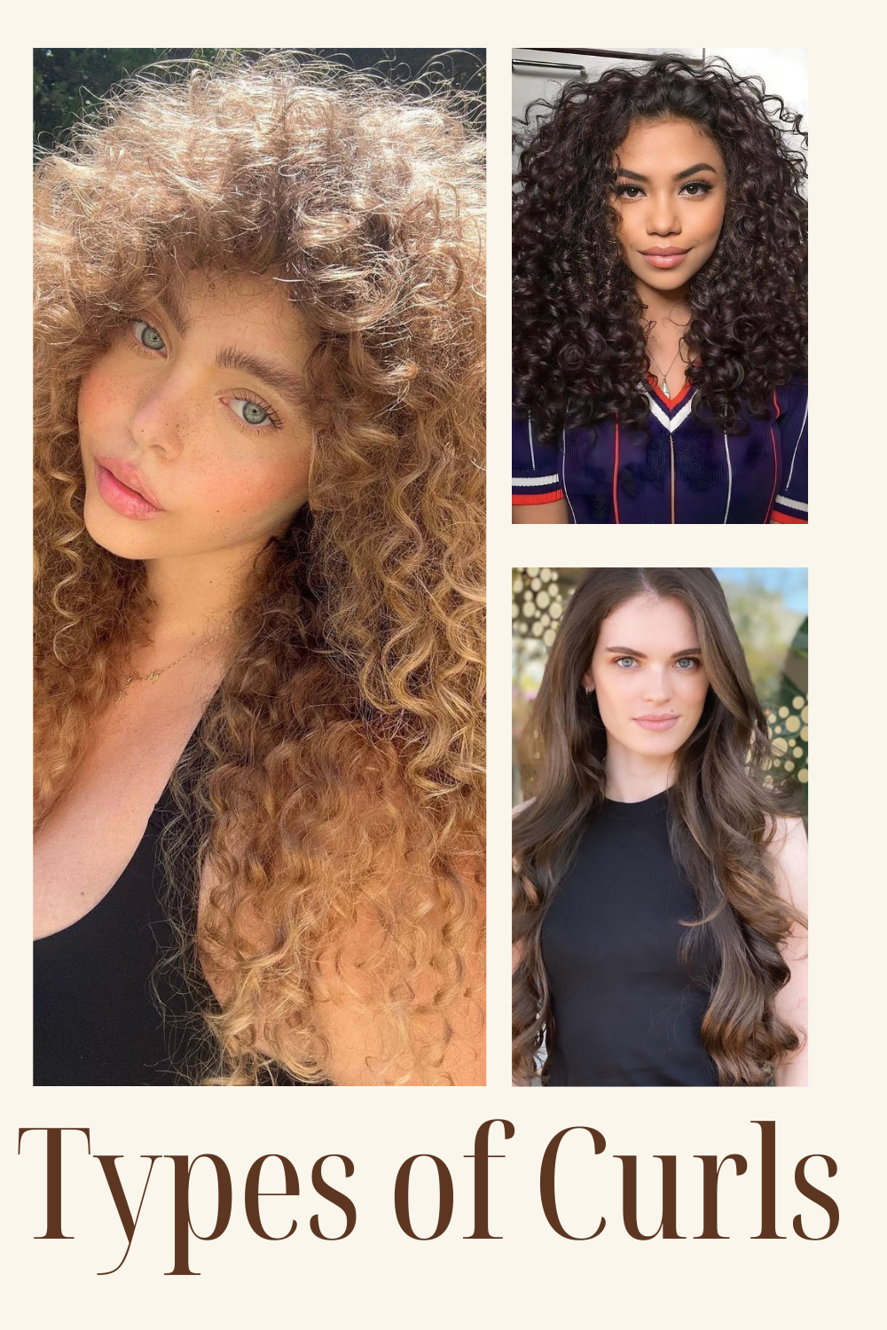 Types of curls 