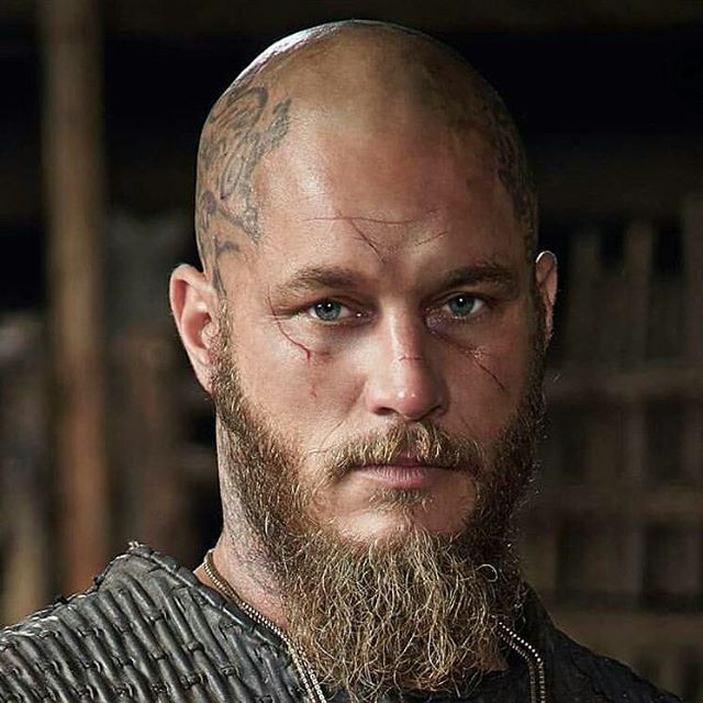 Bald Head With Beard Viking Hairstyle For Men