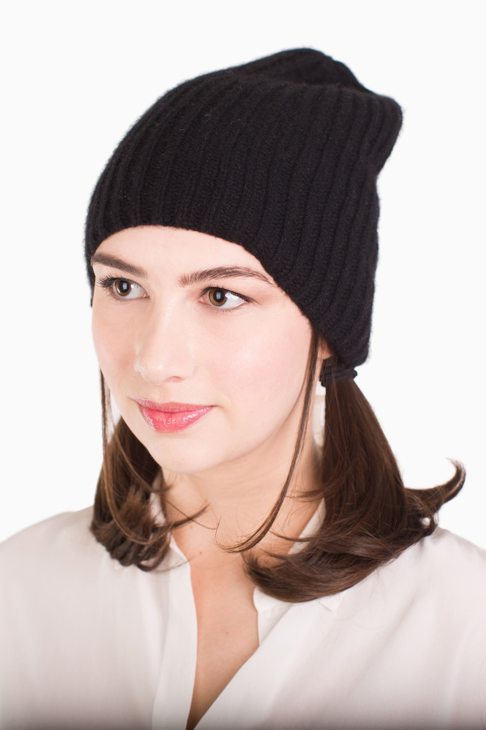 Pigtails Beanie Hairstyle