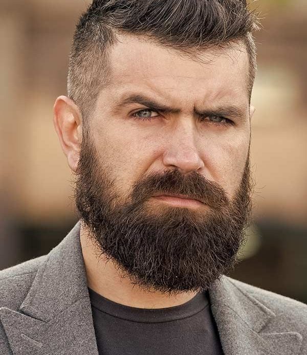 Beard and Braids: 20 Viking Hairstyles For Men 12 Short and Spiky Viking hairstyle