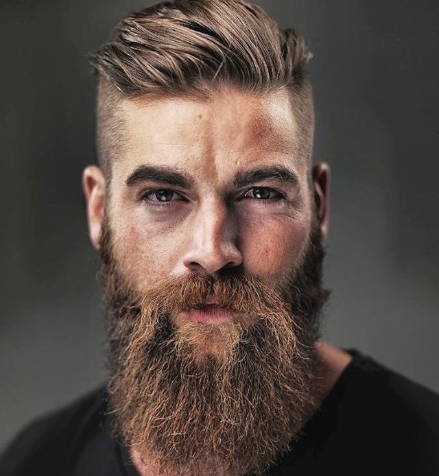 Beard and Braids: 20 Viking Hairstyles For Men 4 Slicked Back with Undercut Viking hairstyle