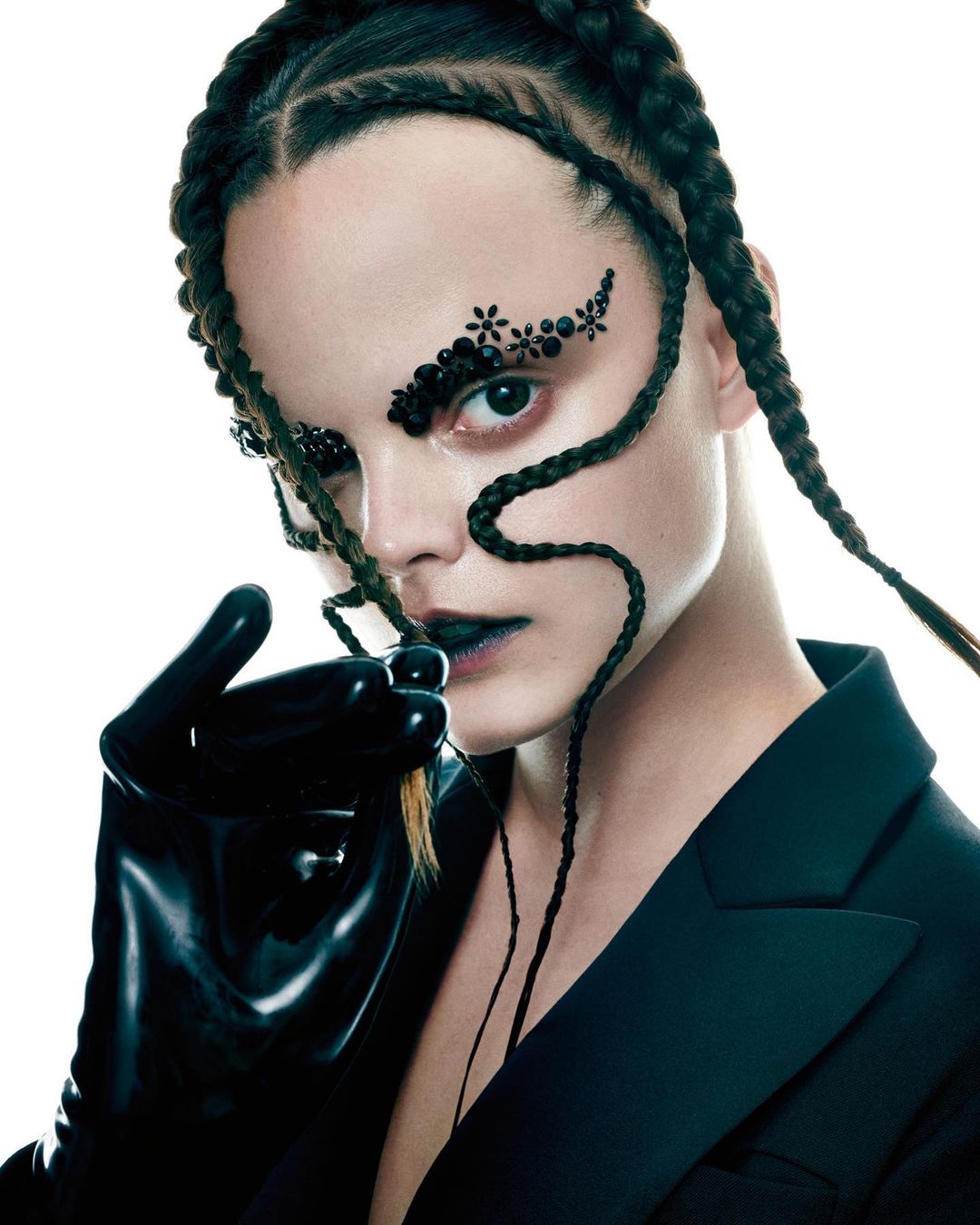 Raven Tresses: A Guide to Stunning Goth Hairdos 24 Goth Braids