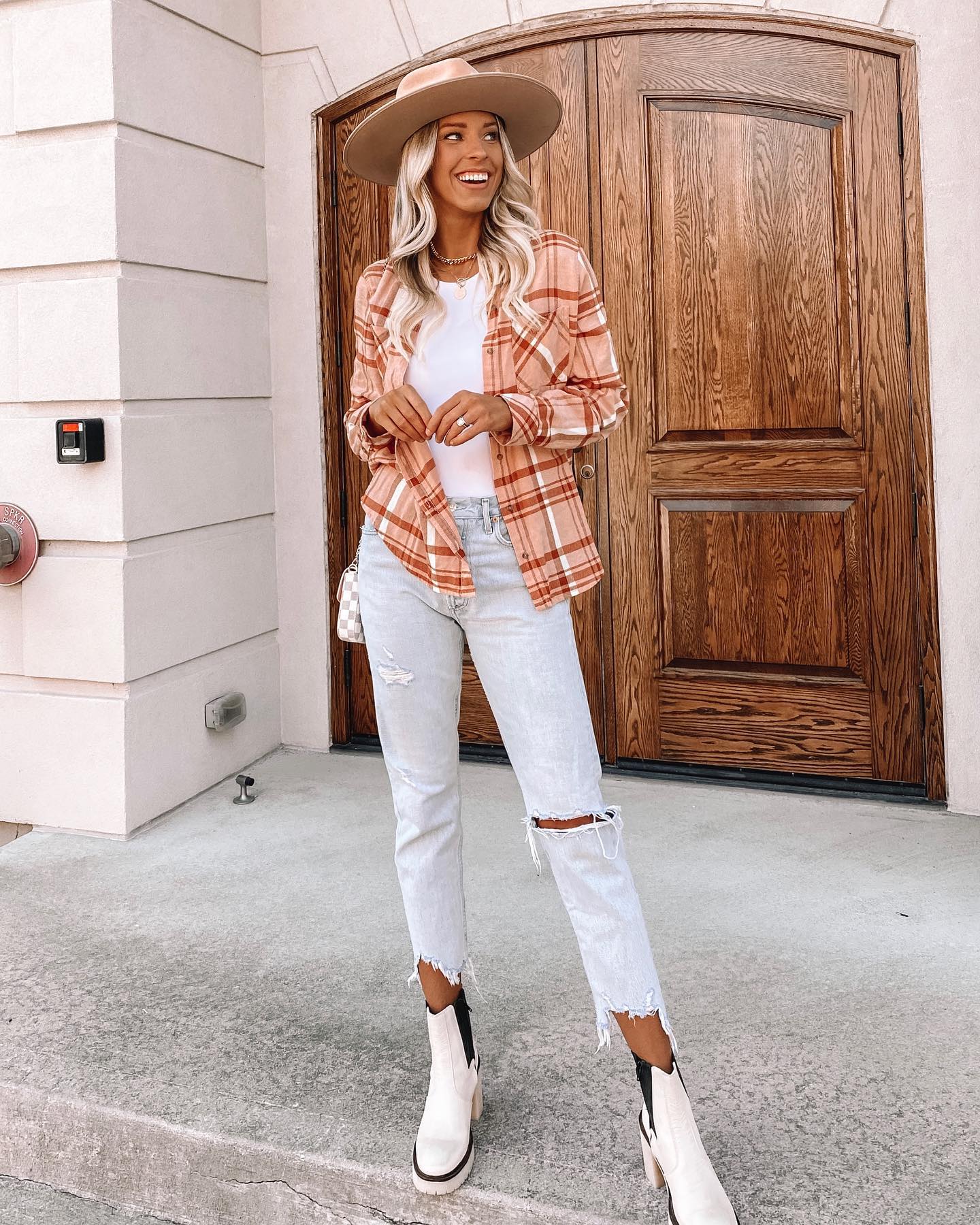 Plaid Shirt  Fall outfit ideas