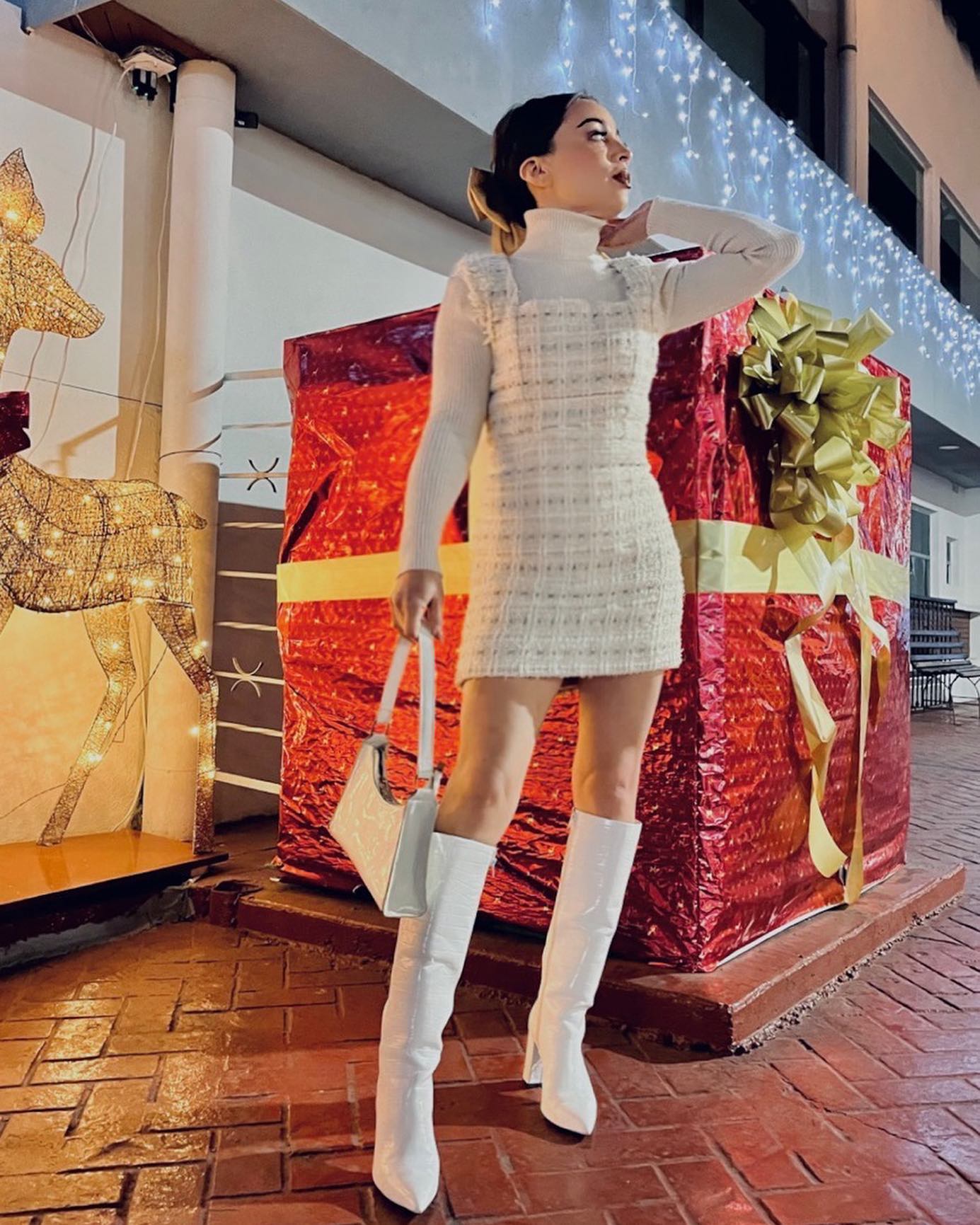 Wrap Yourself in Style: Chic Christmas Outfits to Try 19 tweed dress outfit