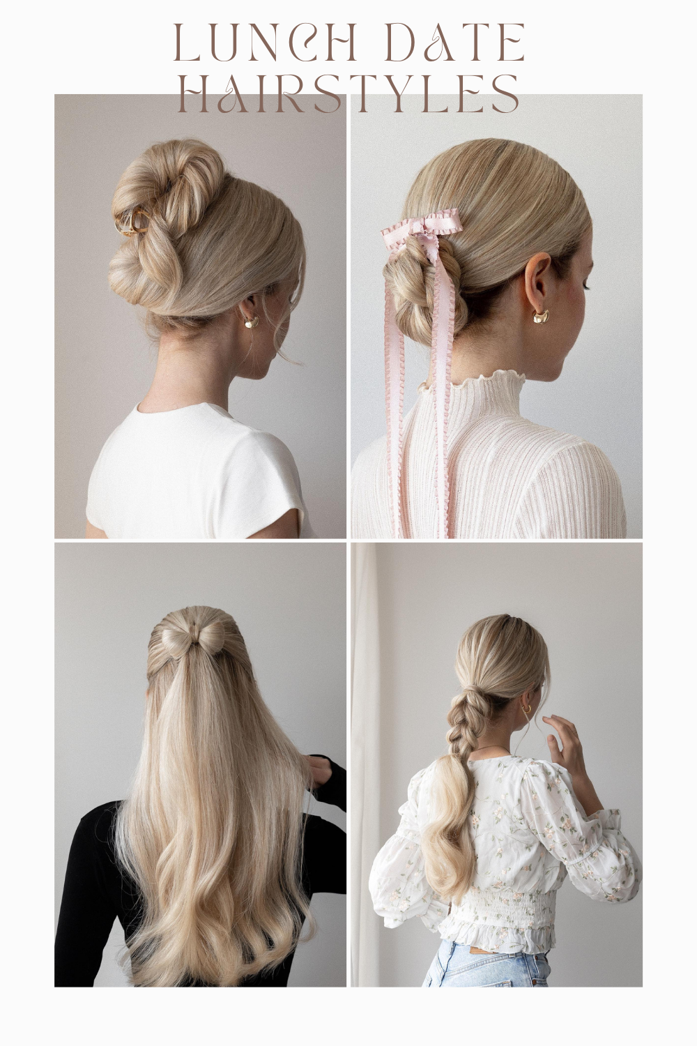 Lunch Date Hairstyle Ideas
