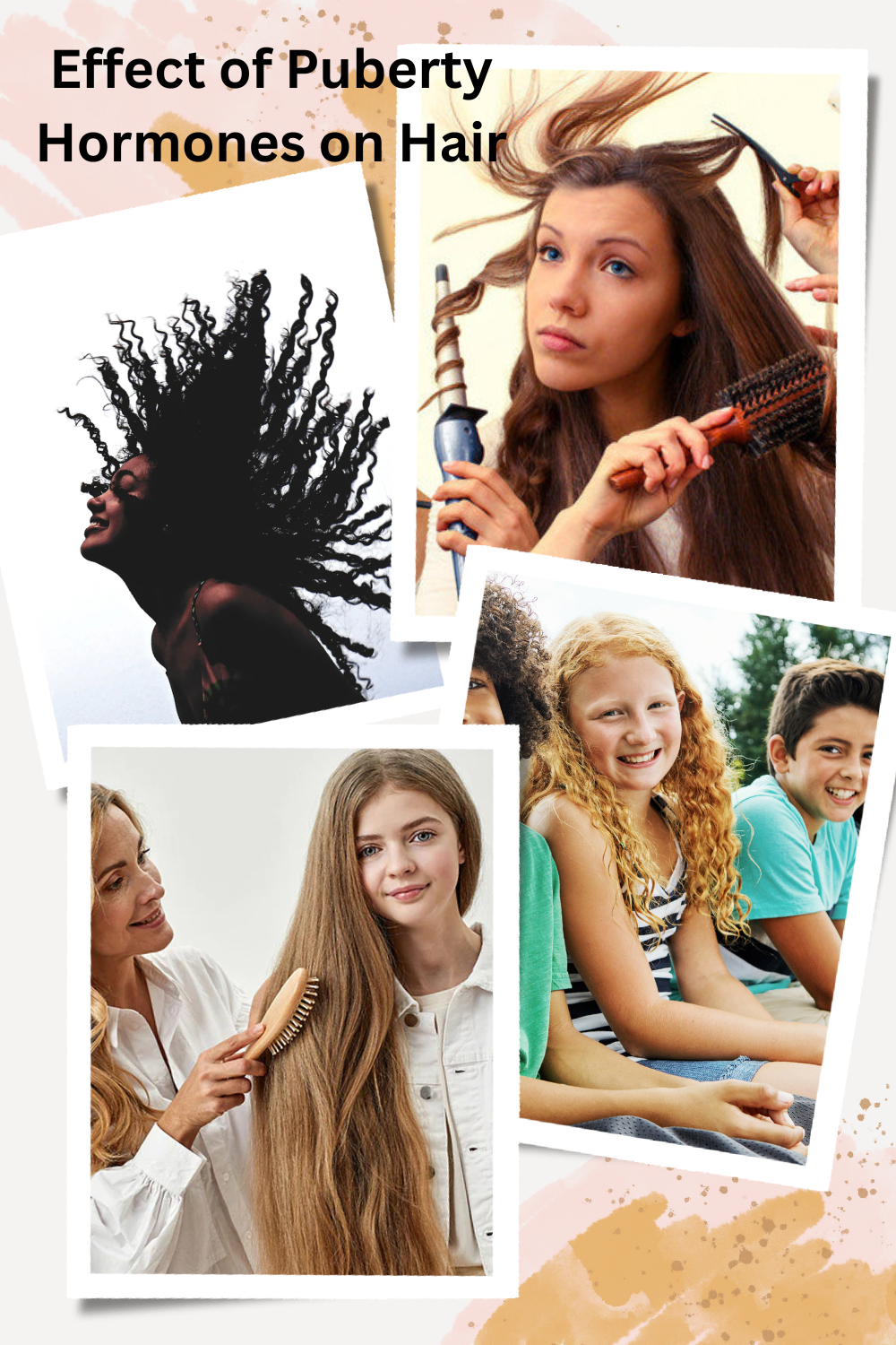 Effect of Puberty Hormones on Hair