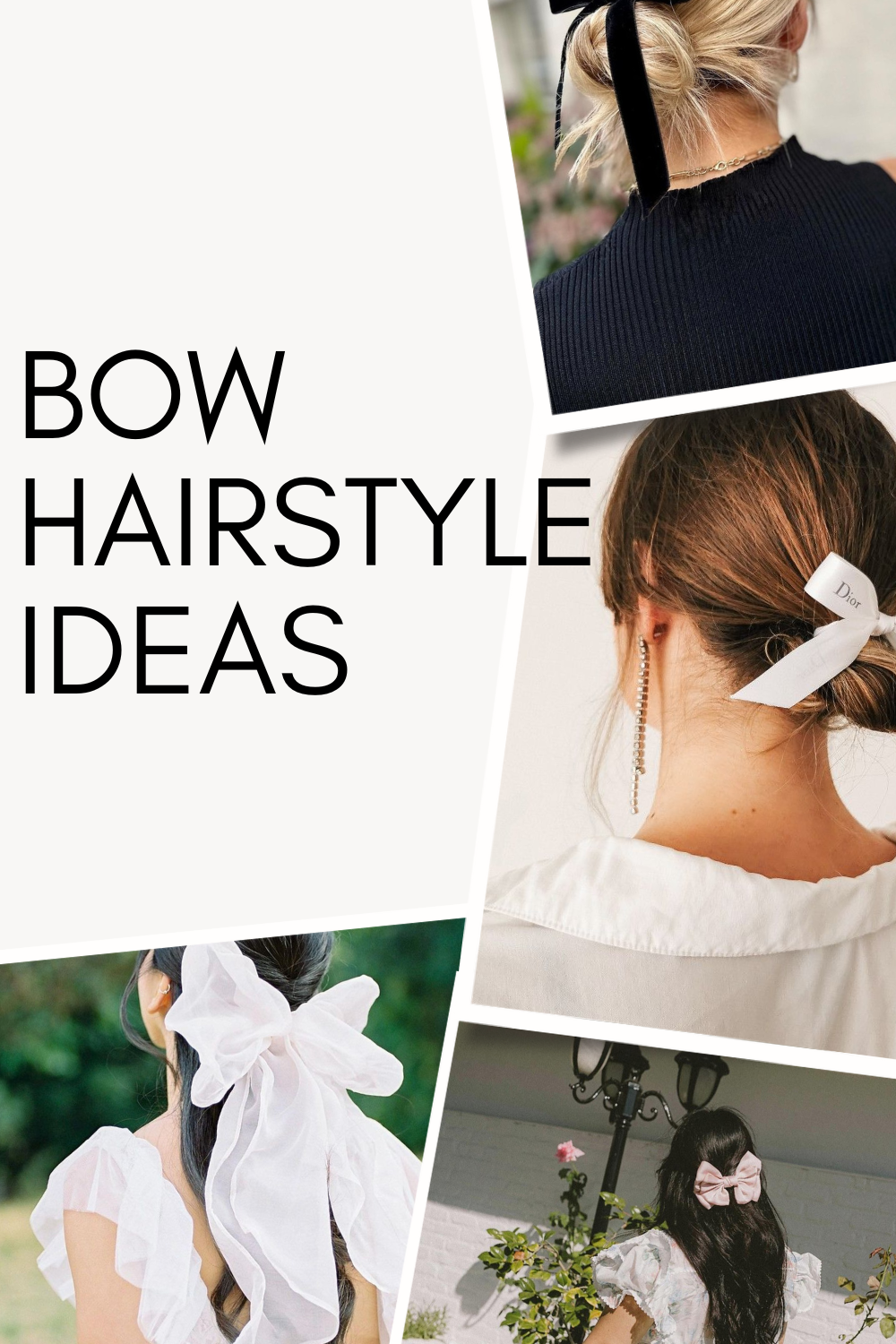 Bow Hairstyle Ideas