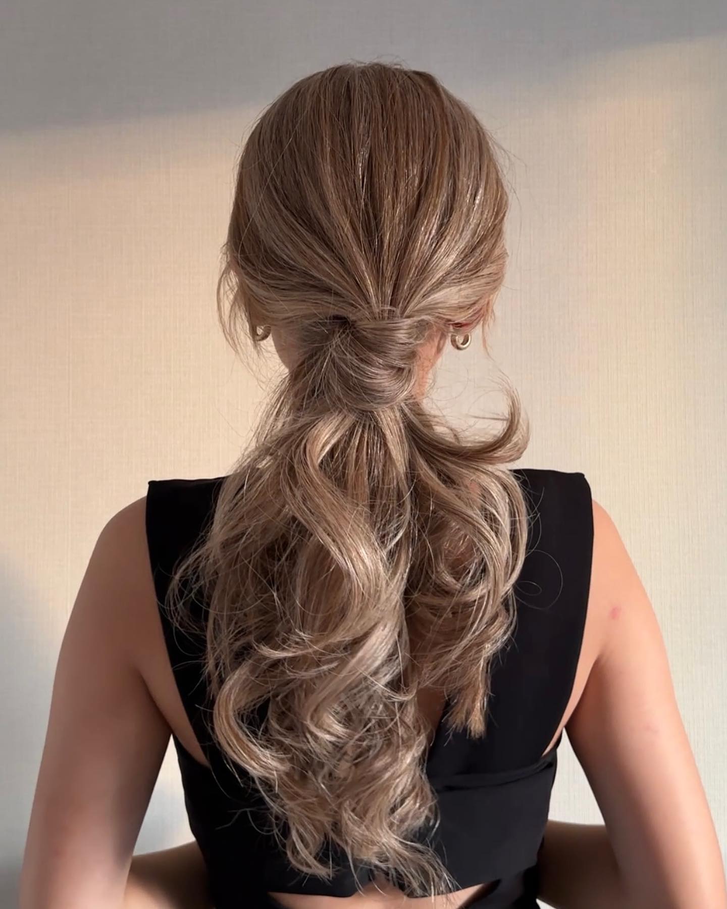 Sophisticated Low Ponytail