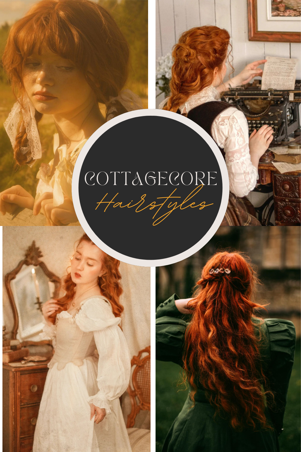 Cottagecore hairstyles
