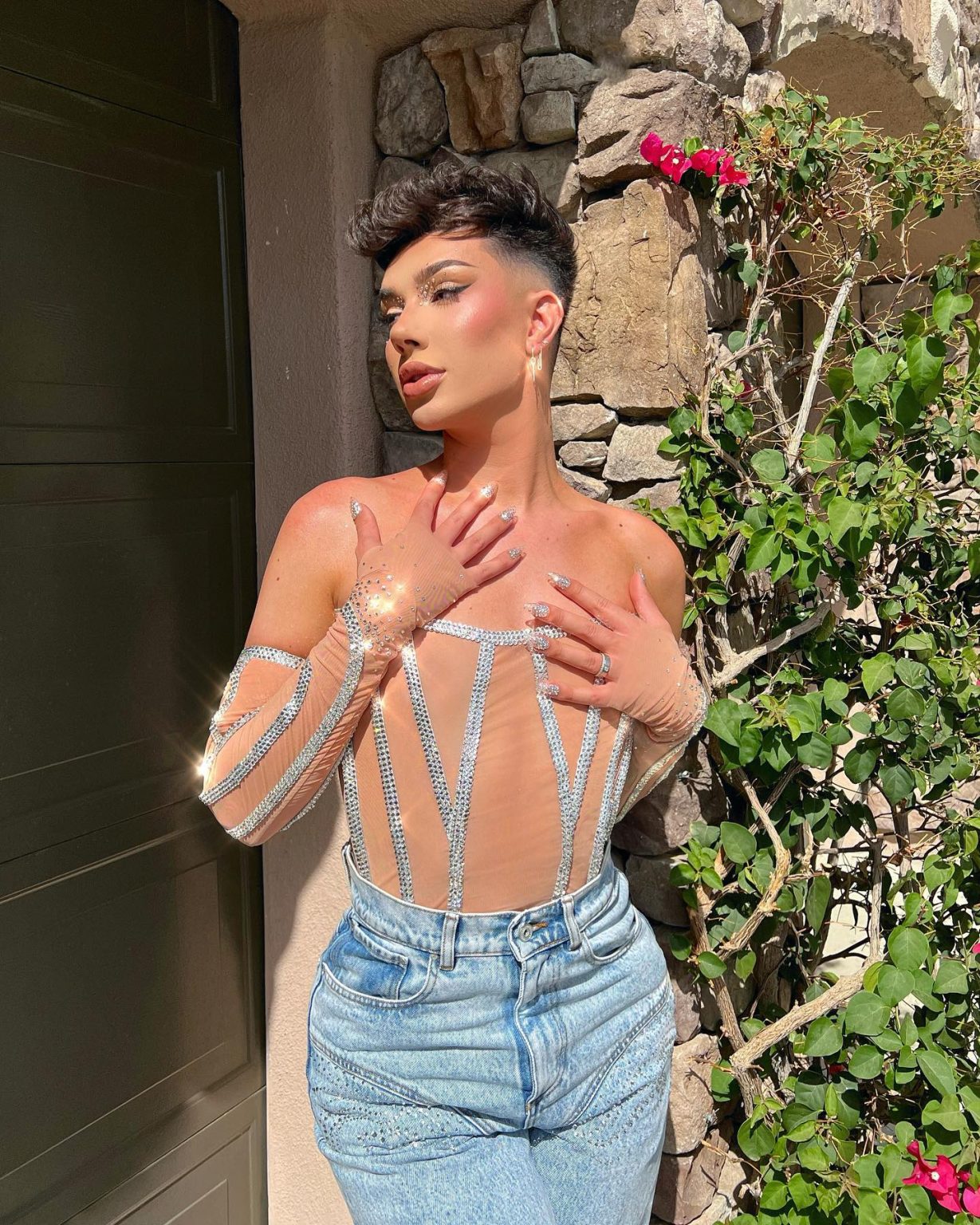 James Charles Coachella Outfit