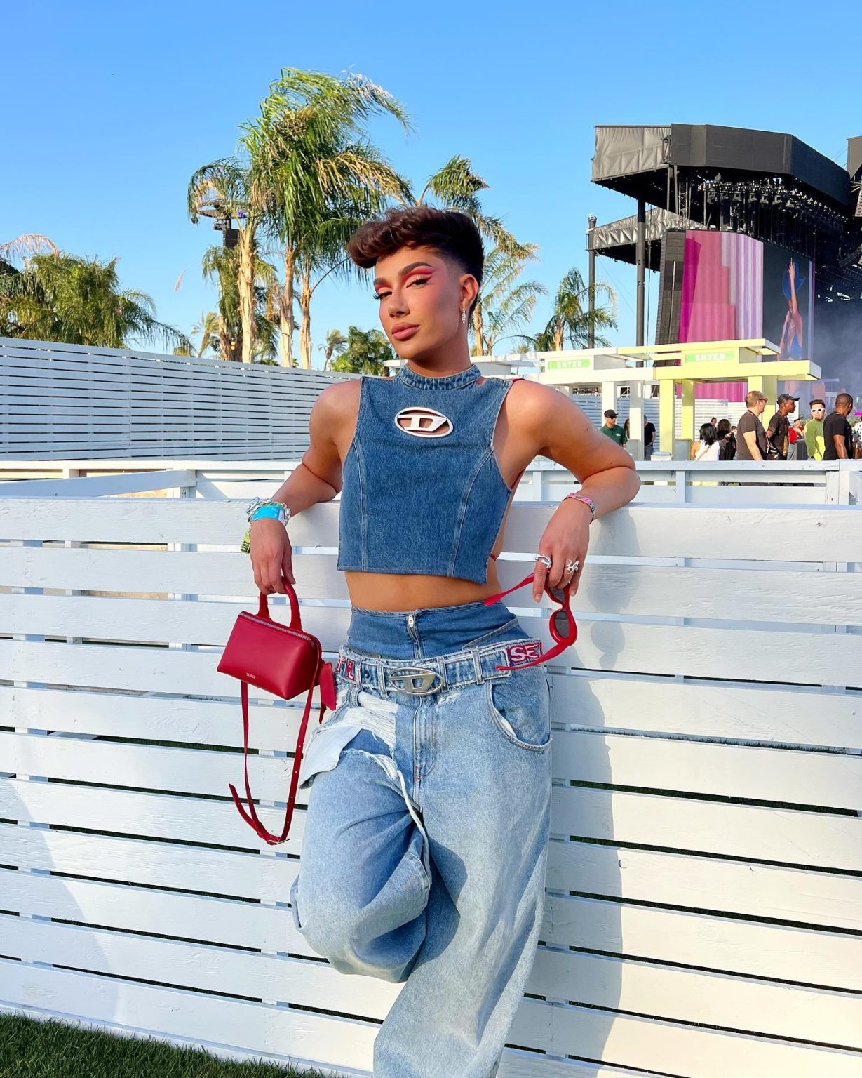 James Charles Coachella Outfit - Iconic 17 Fashionable Looks