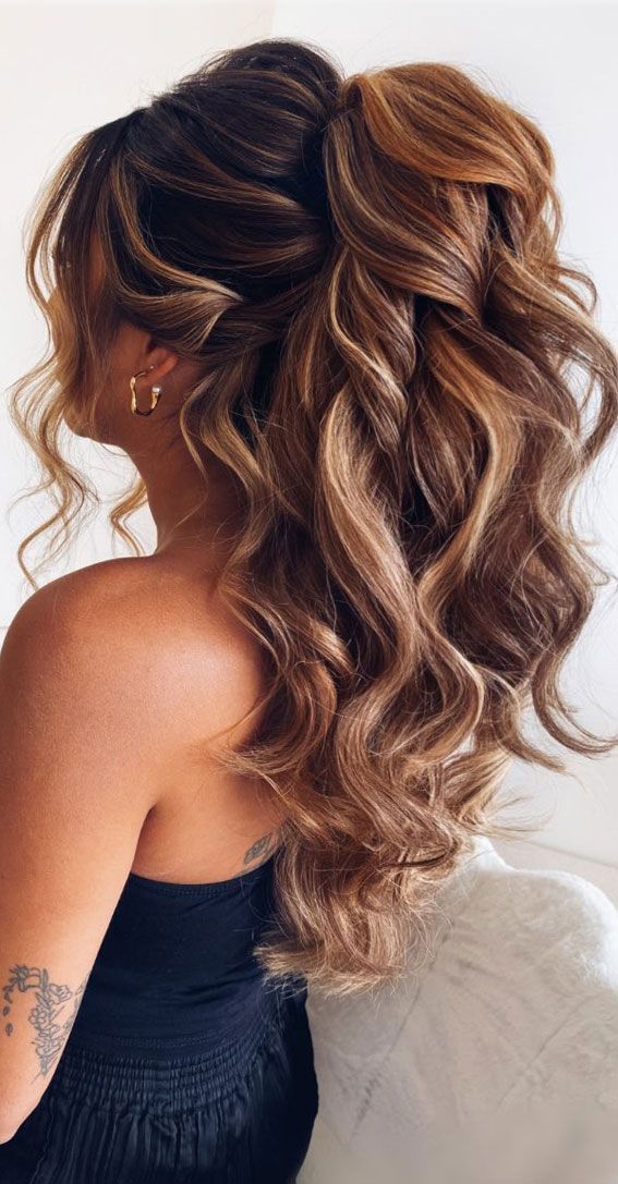 Half-Up Glam